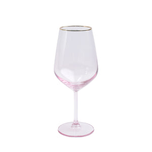Rainbow Pastel Wine Glass