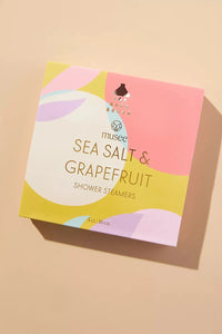 Sea Salt and Grapefruit Shower Steamers