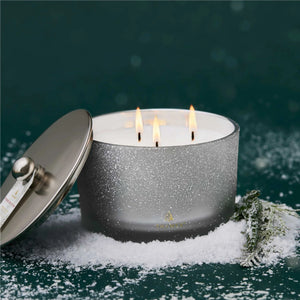 Frasier Fir Flocked 3 Wick Candle
