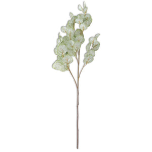 Soft Green Flat Leaf Eucalyptus Stem - 40"