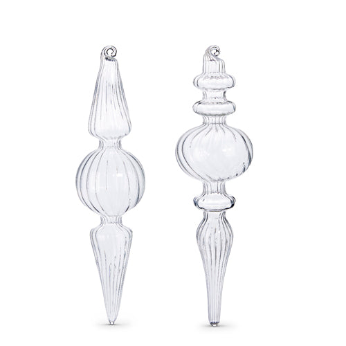 Clear Finial Ornament 8