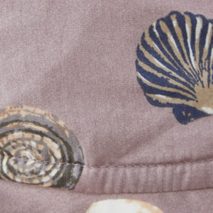 Purple Seashells Sunshine Peekaboo Hat