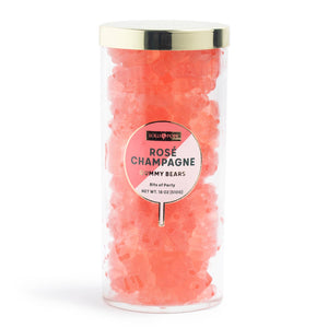 Large Rosé Champagne Gummy Bears Tube