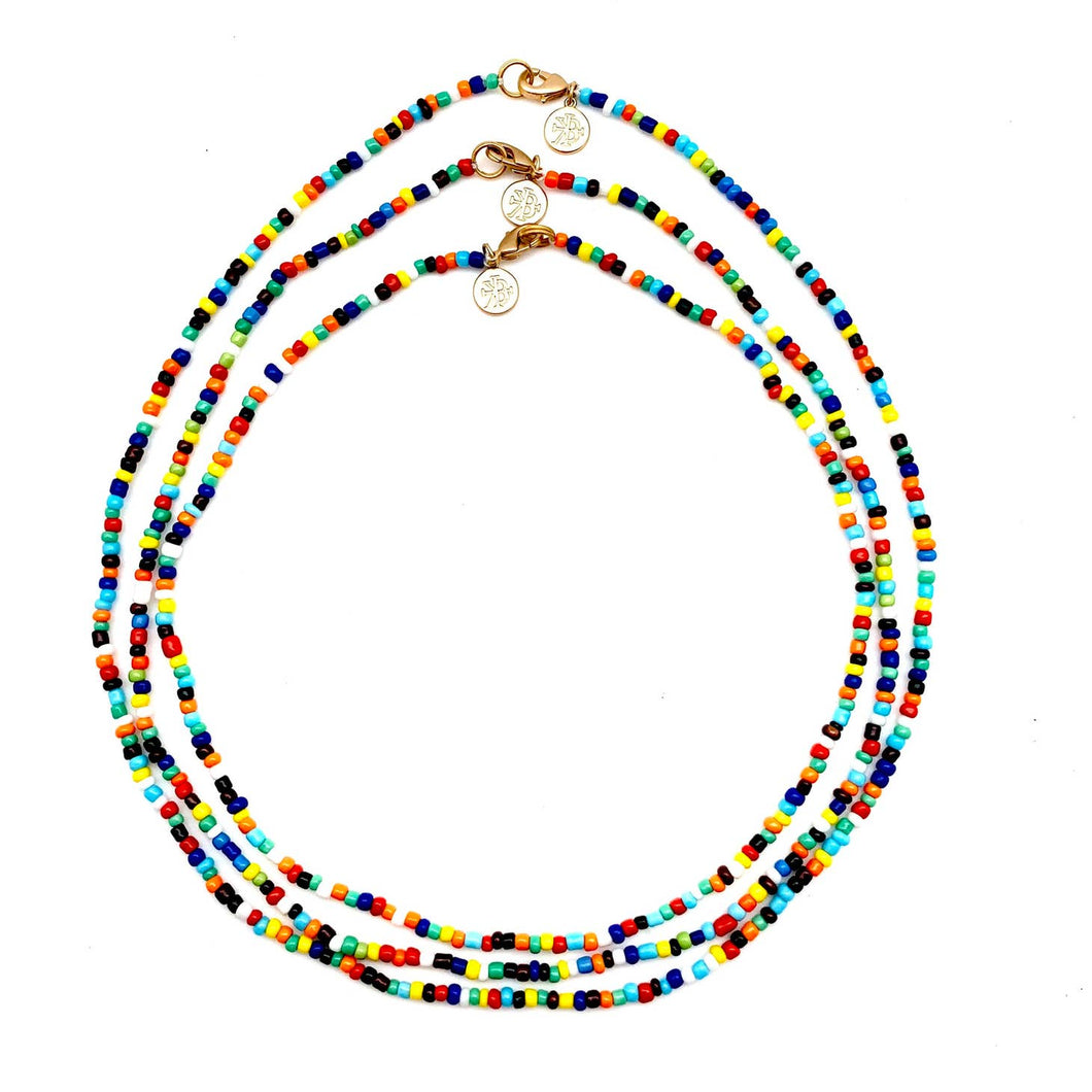 Rainbow Layers Necklace 18