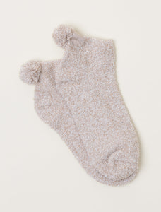 CozyChic® Women's Pom Pom Ankle Socks