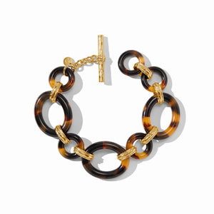 Madison Link Bracelet-Tortoiseshell