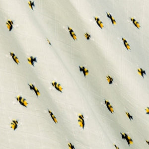 Bumblebee Muslin Swaddle Blanket - Bamboo