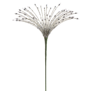 Silver Beaded Pick