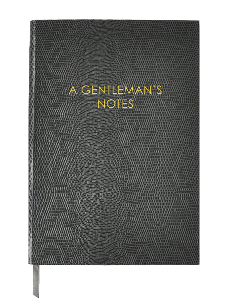 Notebook A Gentleman's Notes