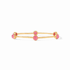 Milano Luxe Bangle-Iridescent Peony Pink