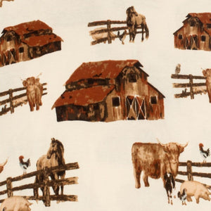 Homestead Muslin Swaddle Blanket - Cotton