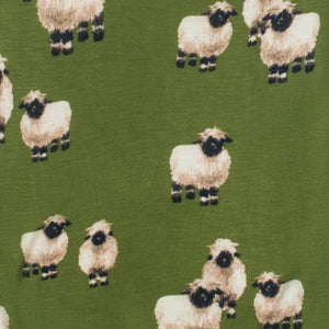 Valais Sheep Muslin Swaddle Blanket - Bamboo