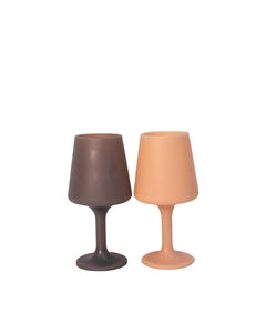 Latte + Donkey | Swepp | Silicone Unbreakable Wine Glasses