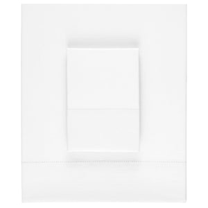 Classic Hemstitch White Sheet Set Full