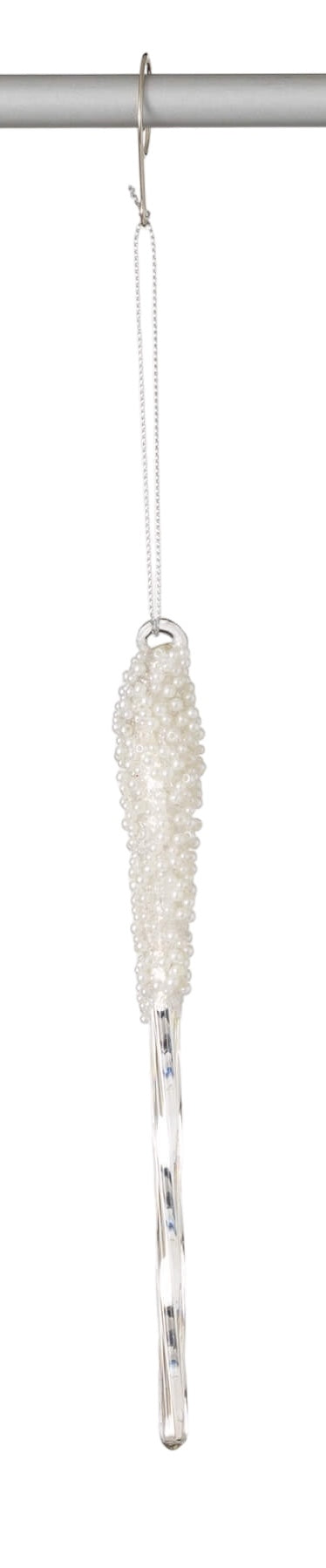 Frosted Icicle Ornament