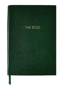 The Boss Pocket Collection Notebook Green