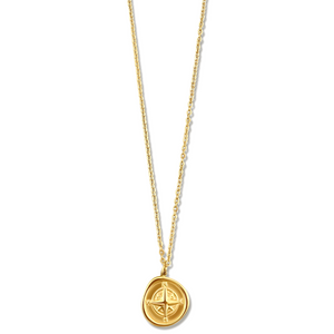 Aerin Compass Pendant Necklace