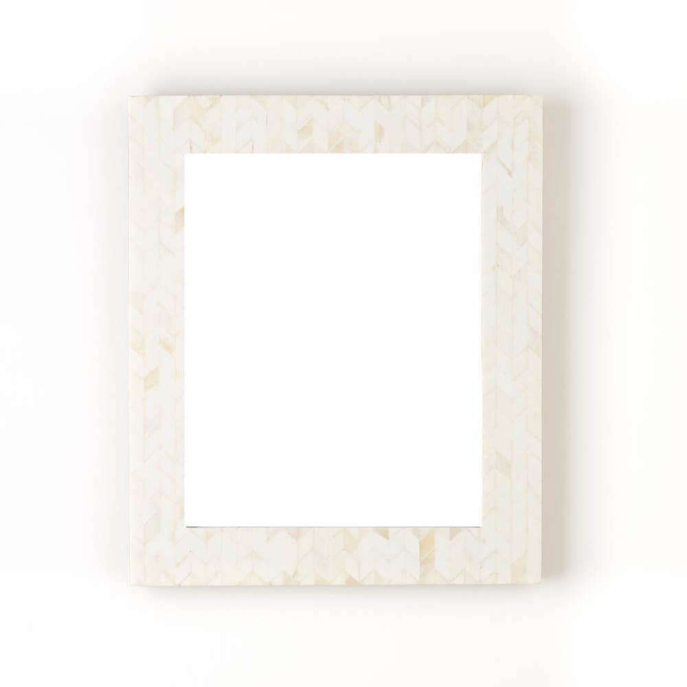 Artemis 5x7 Picture Frame - Handcrafted Bone