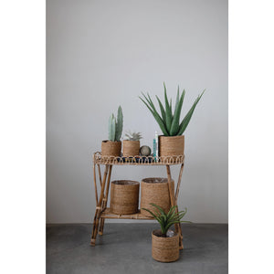 Hand-Woven Baskets with Lining