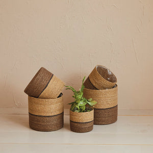 Decorative Woven Seagrass Baskets