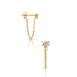 Bella Chain Stud Earring