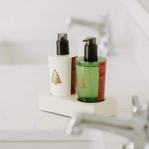 Frasier Fir Sink Set with Ceramic Caddy