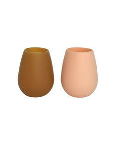 Monrovia (Latte + Donkey) Silicone Tumblers