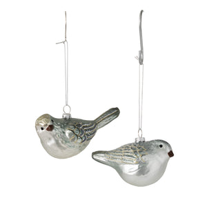 Glass Bird Ornament