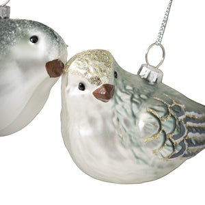 Glass Bird Ornament