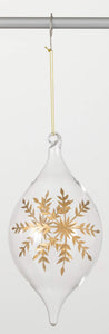 Snowflake Onion Ornament