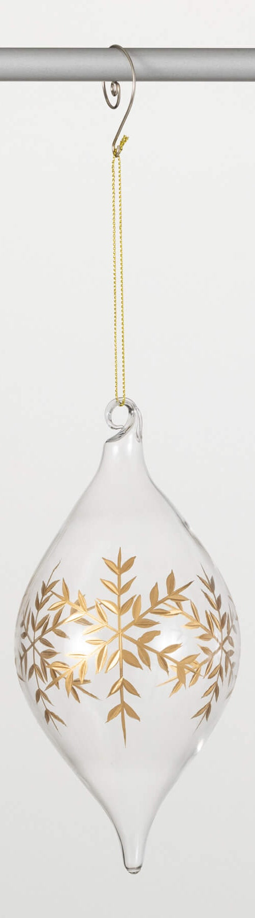 Snowflake Onion Ornament