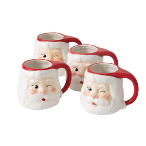 Winking Santa Mug