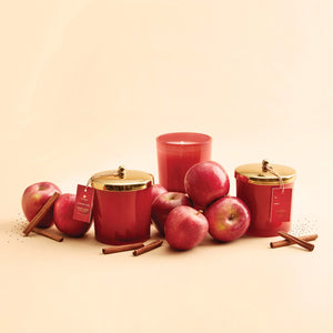 Simmered Cider Candle Harvest Red