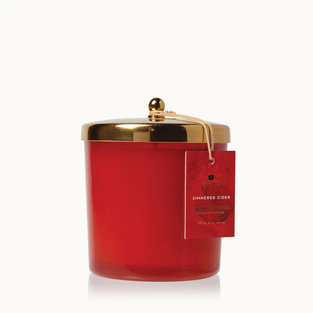 Simmered Cider Candle Harvest Red