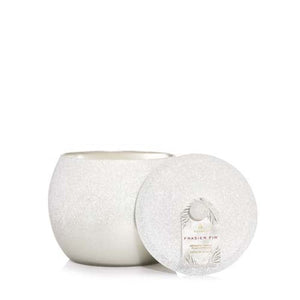 Frasier Fir Flocked Statement Candle