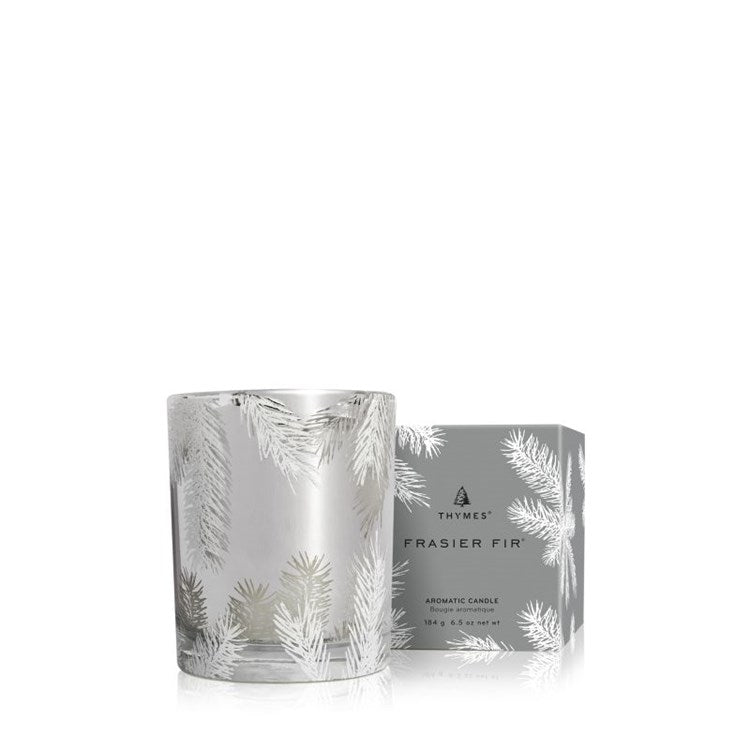 Frasier Fir Silver Candle