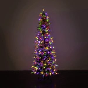 Slim Flocked Pencil Pine 7.5"