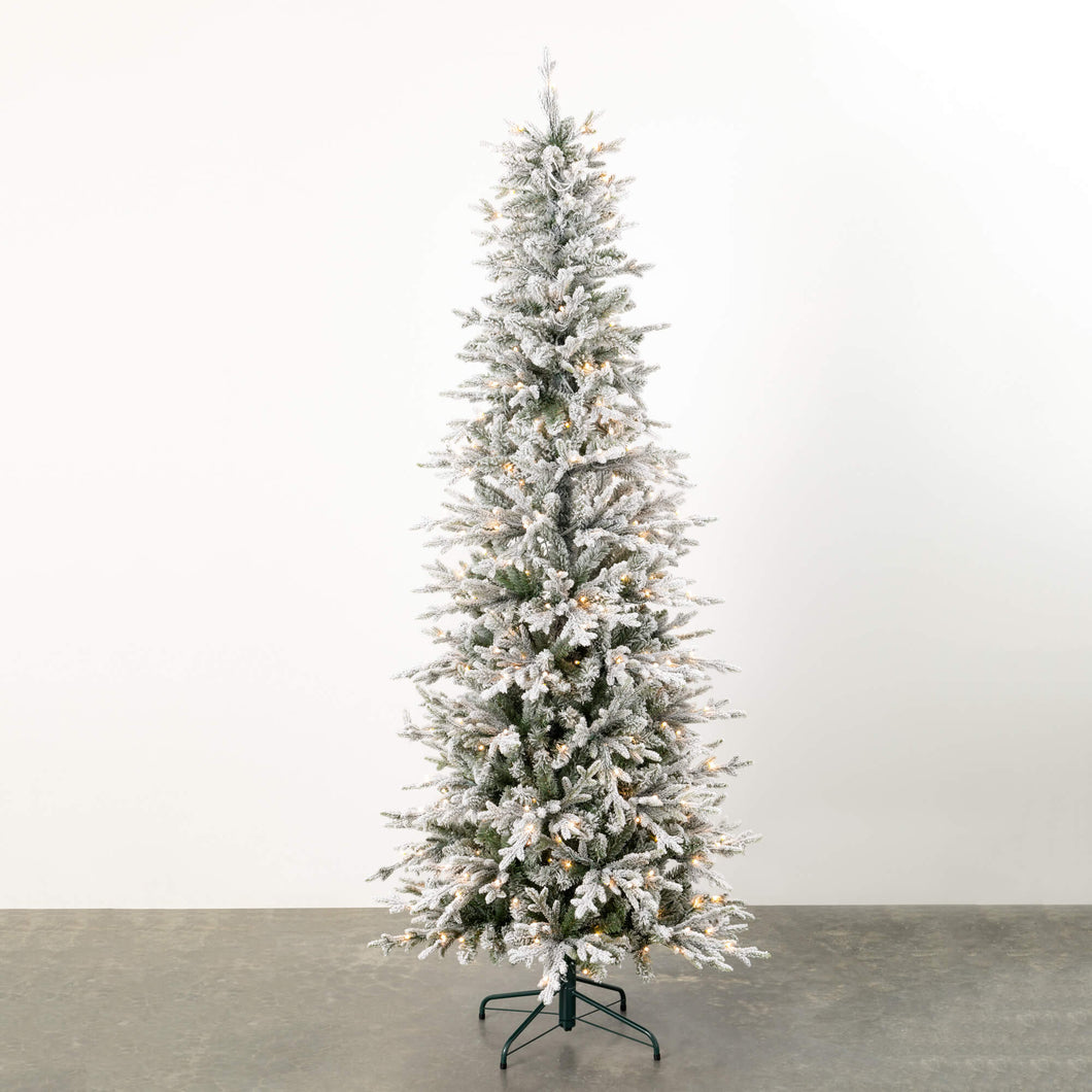 Slim Flocked Pencil Pine 7.5