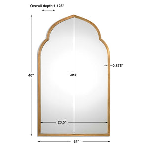 Kenitra Arch Mirror Gold