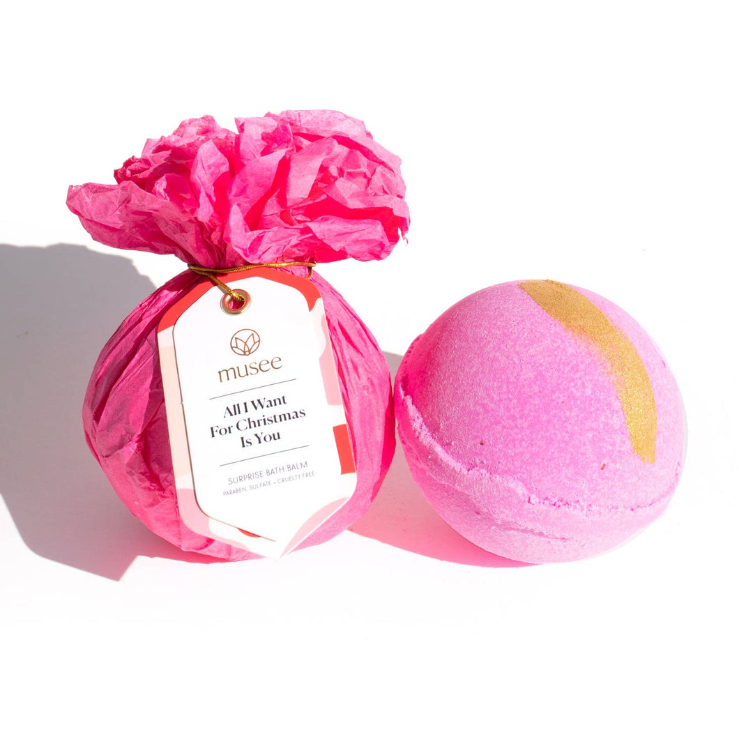 All I Want for Christmas is You Bath Bomb