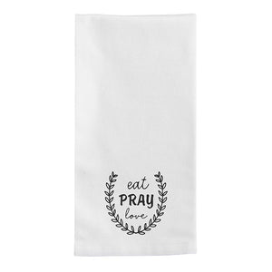 Eat Pray Love Napkins - Set of 6