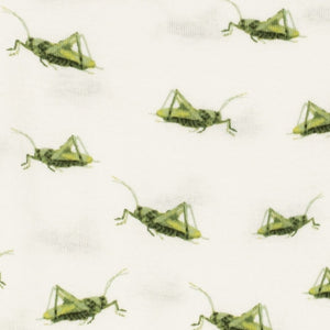 Grasshopper - Organic Cotton Zipper Pajama
