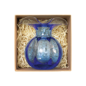 Hibiscus Bud Vase - Cobalt