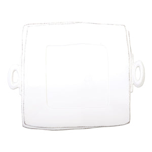 Lastra Handled Square Platter