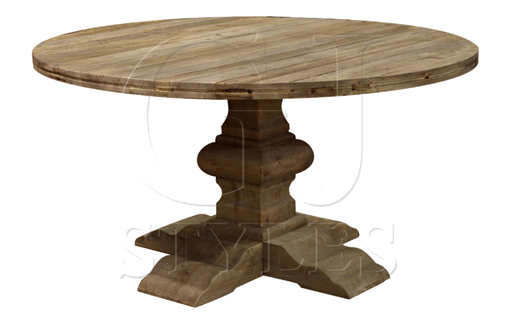 Elm Round Dining Table 60