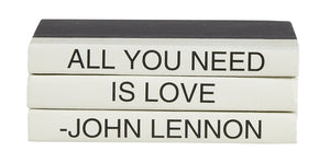 All You Need Is Love Mini Book Stack