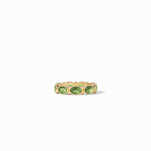 Mykonos Ring Gold Jade Green