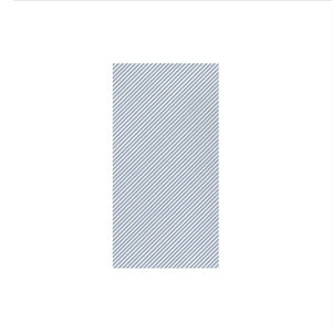 Papersoft Napkins Seersucker Stripe Light Blue Guest Towel
