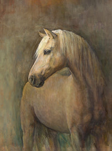 Palomino Horse 36" x 49"