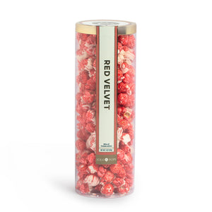 Red Velvet Popcorn Tube